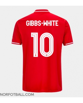 Billige Fotballdrakt Nottingham Forest Morgan Gibbs-White #10 Replika Hjemmedrakt 2025-26 Kortermet Billige Fotballdrakt Nottingham Forest Morgan Gibbs-White #10 Replika Hjemmedrakt 2025-26 Kortermet